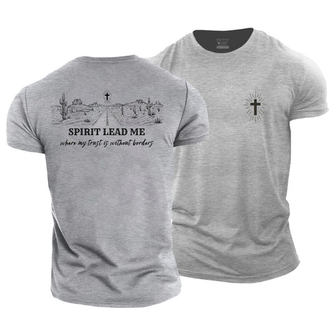 Men's SPIRIT LEAD ME Cotton T-Shirt